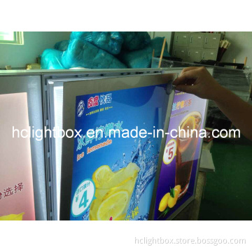 Aluminum Magnetic Frame Menu Board Light Box